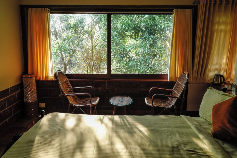 Family Double Room, Balcony, Garden View | Premium bedding, individually furnished, blackout drapes