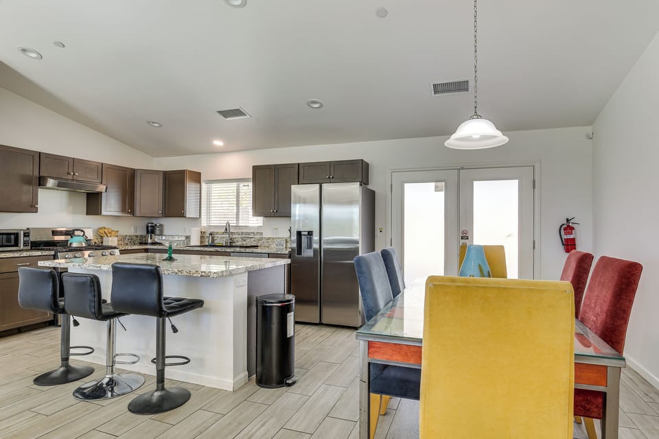 Kitchen & Dining Area | Drip Coffee Maker | Dishware & Flatware