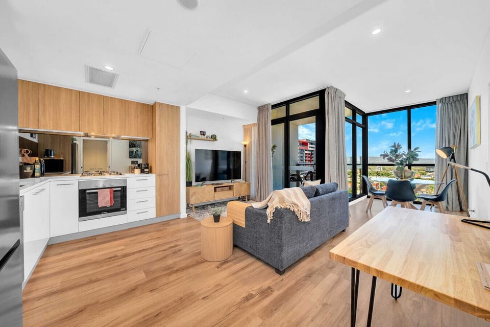Open-plan living area