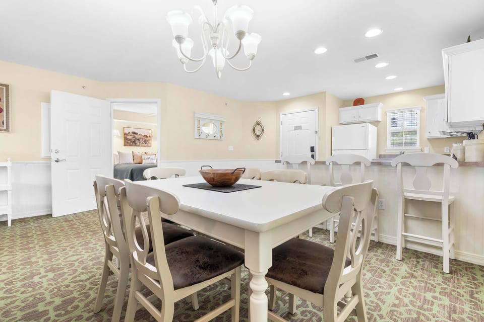 Make mealtime memories together at the dining table, seating 6​
