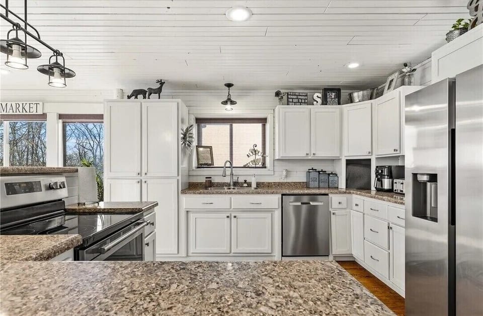 Fully equipped kitchen ideal for shared meals