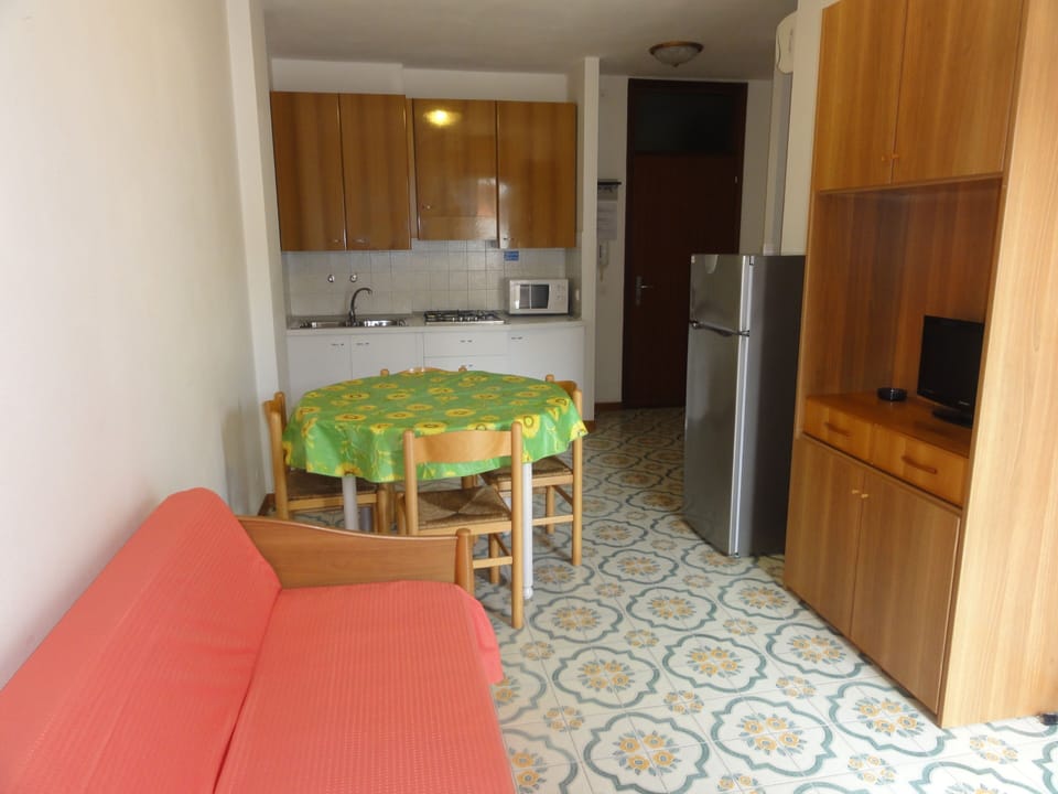Apartment, 1 Bedroom, Balcony, Ocean View | Living room