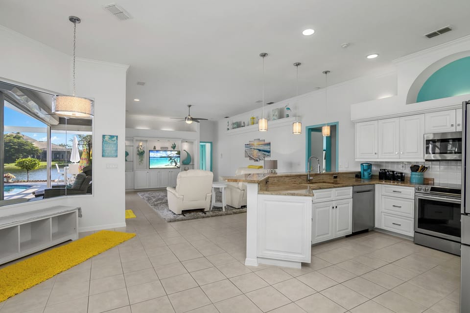 Family Room & Kitchen