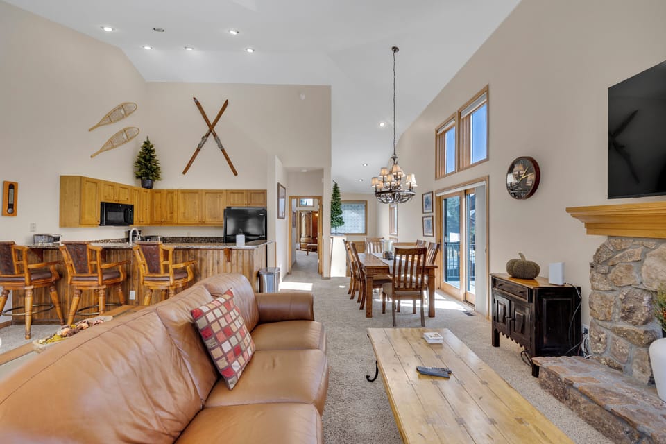 Living Room and Dining Area