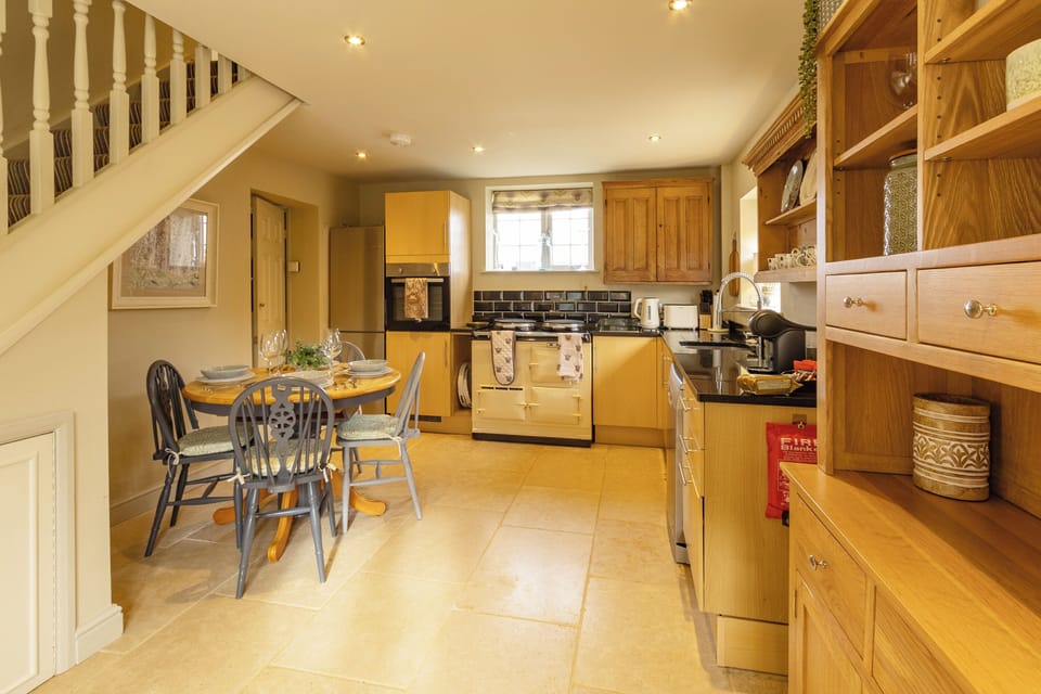 A charming dining space made for good food and great conversations.