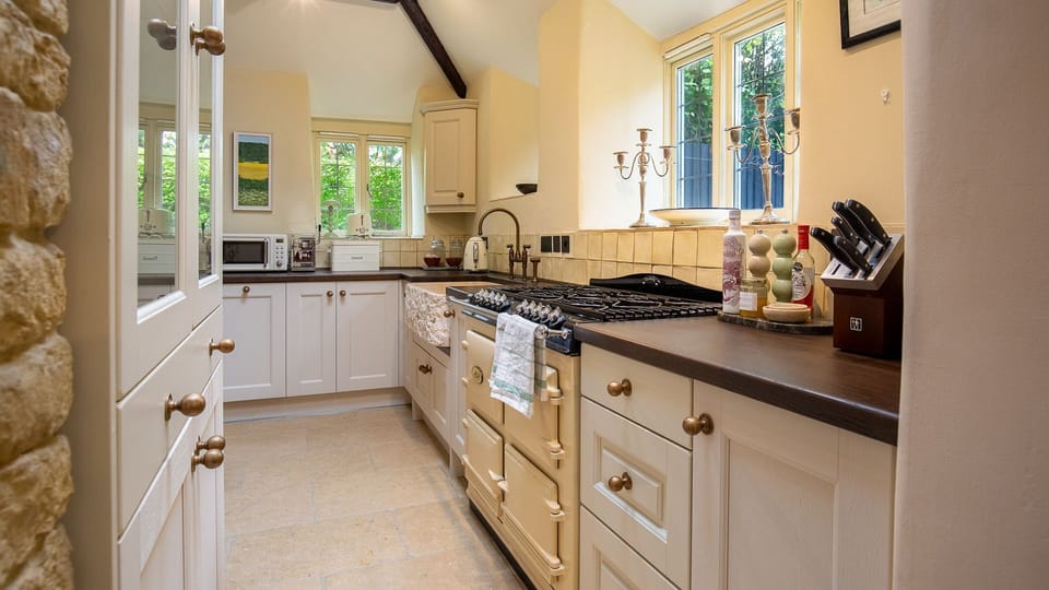 It is a pleasure to prepare meals in the kitchen.