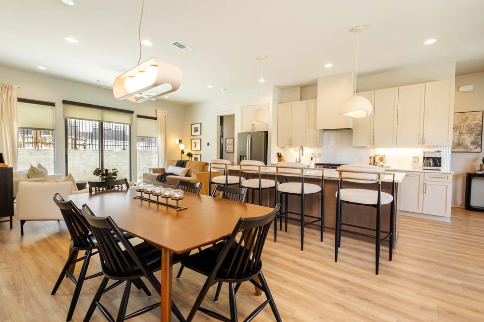 A kitchen built for a chef and family gatherings