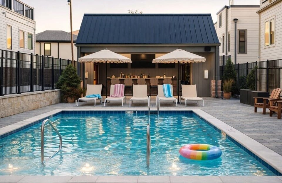 Pool heating options available for year-round swims