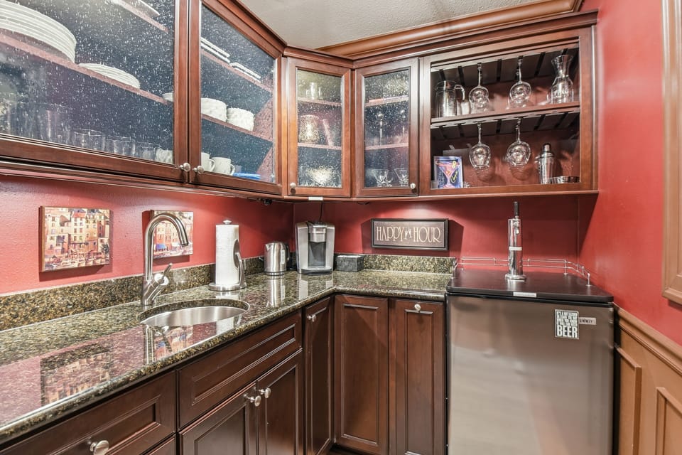 Kitchen area. 
