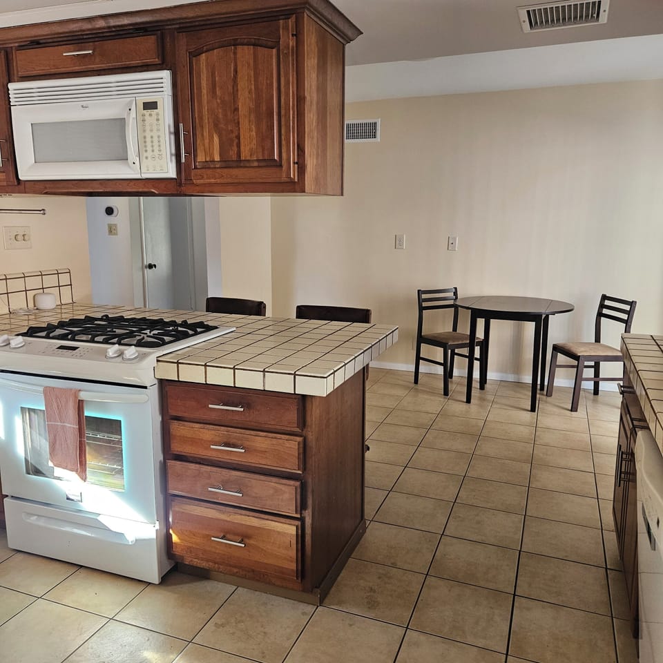 Spacious kitchen