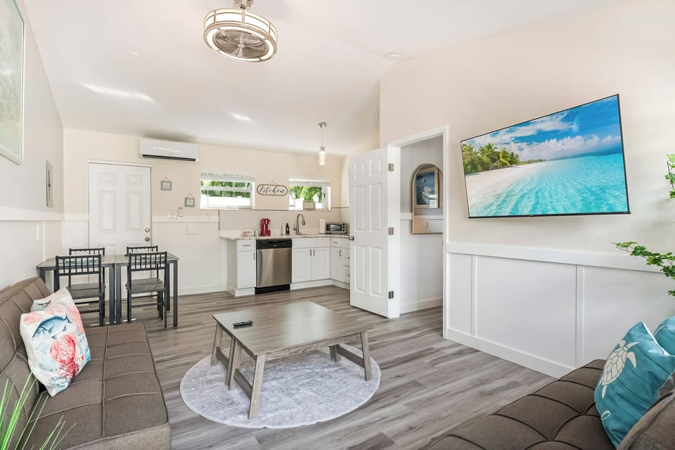 Step into bright, open living with 55" TV—stylish, warm, and welcoming.