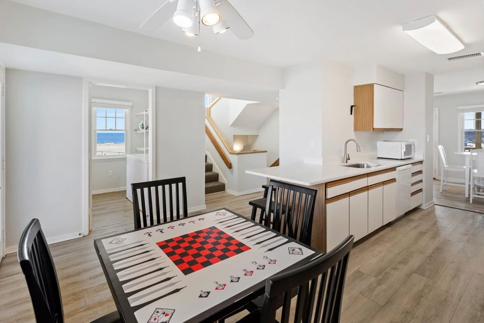Game Table — Perfect for family game nights, puzzles, or remote work during your stay.