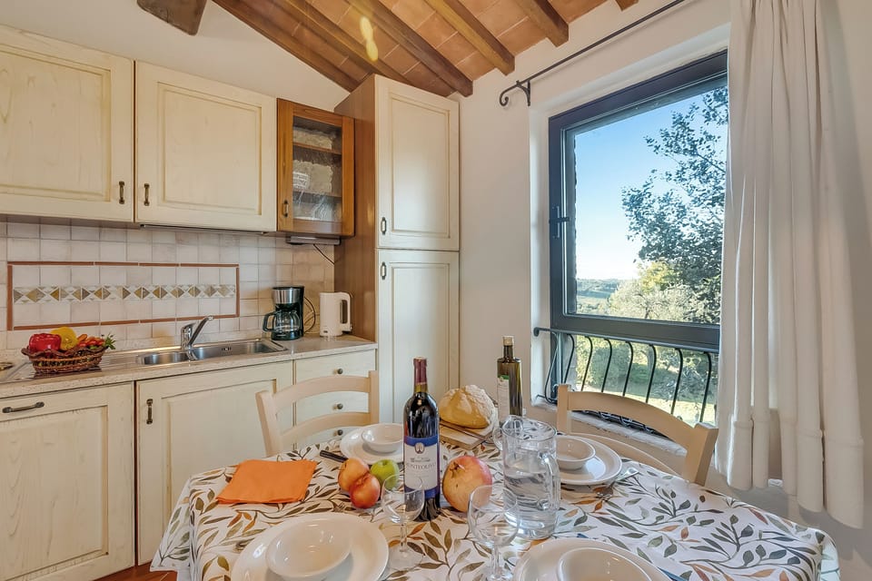 Kitchen and dining area
