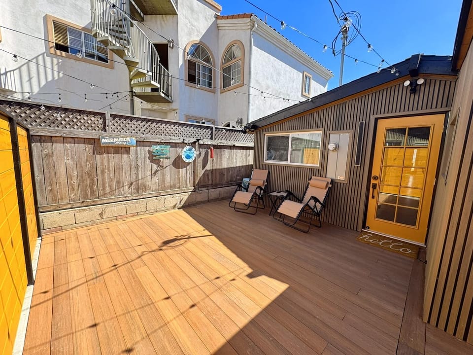 Back patio