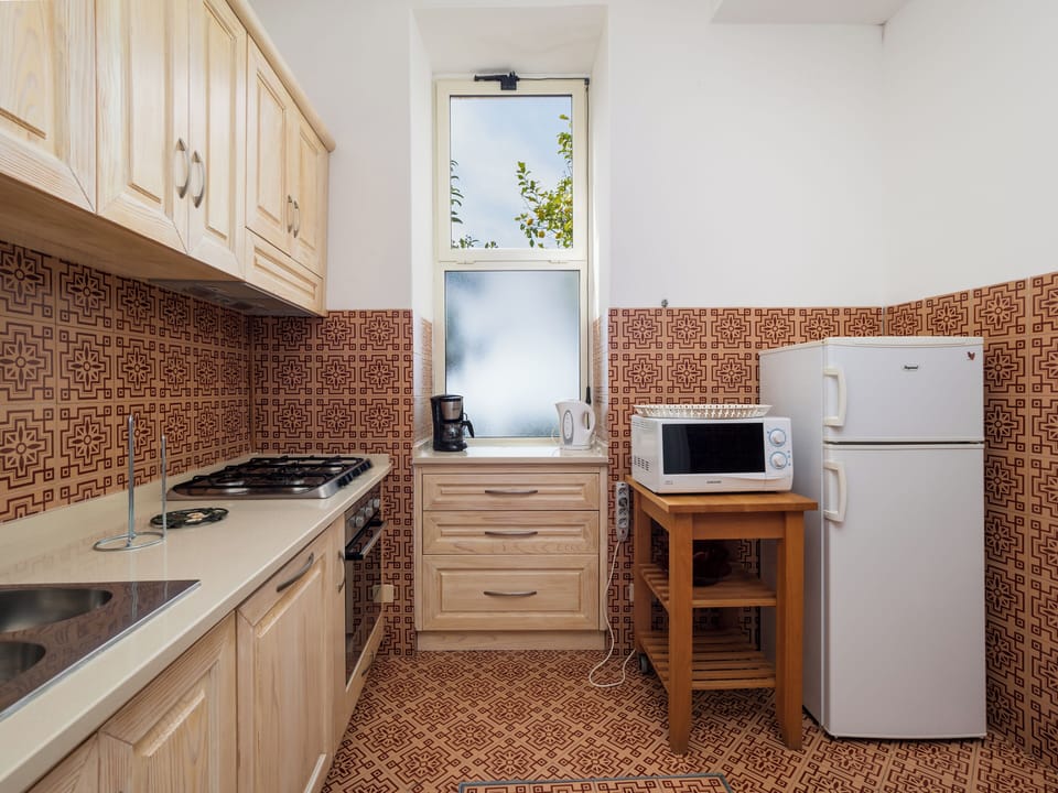 Exclusive House, Sea View | Private kitchen | Fridge, microwave, oven, stovetop