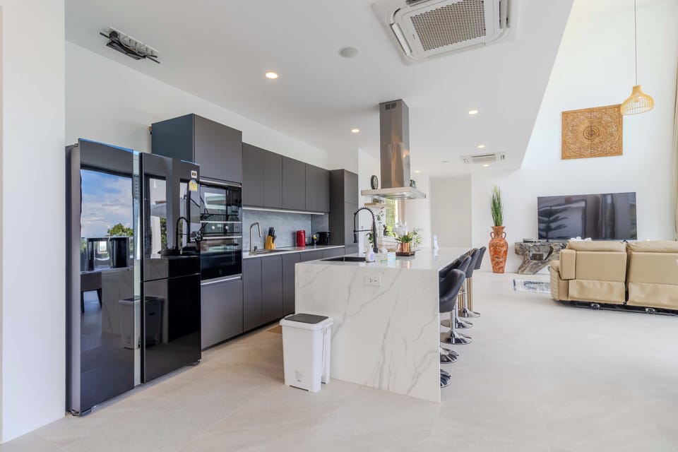 Villa, Patio | Private kitchen