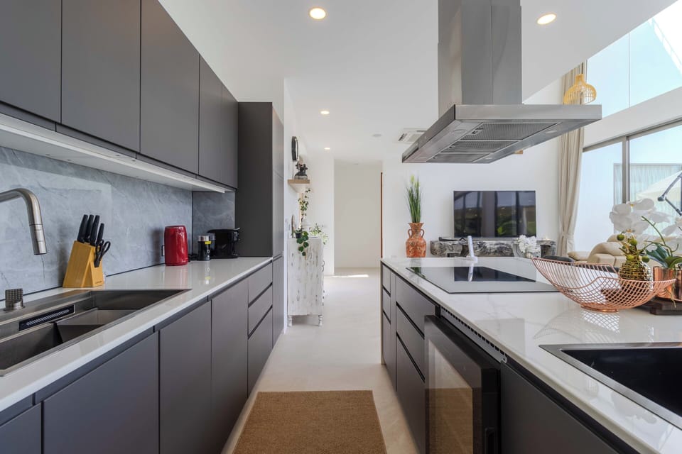 Villa, Patio | Private kitchen
