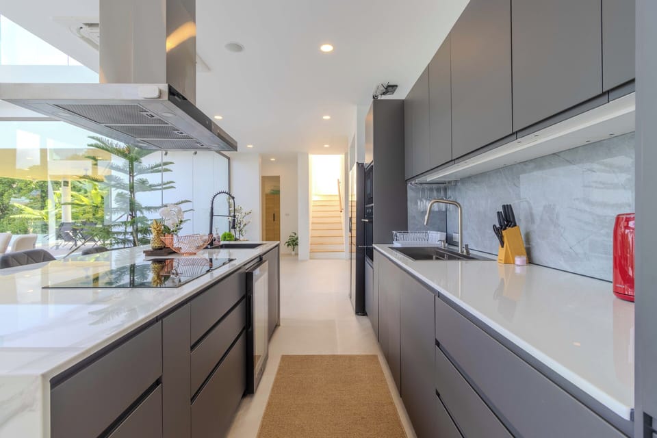 Villa, Patio | Private kitchen