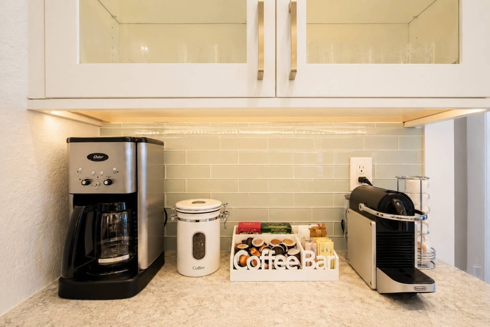 Dedicated coffee and beverage station to help guests start each morning with ease and convenience.