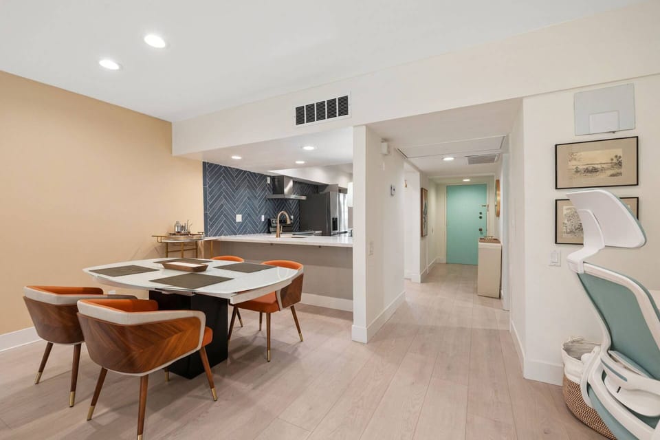 Dining Table and Kitchen