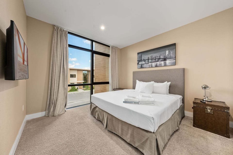Enjoy a restful night's sleep in our comfortable beds after a day of adventure at the parks.