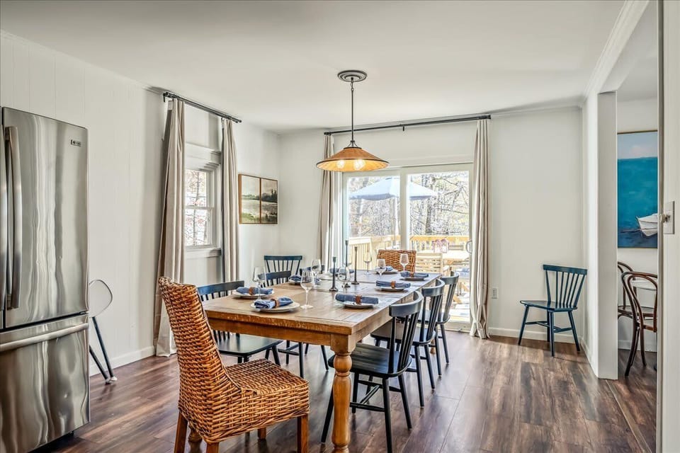 Gather, laugh, eat, repeat. This dining area isn’t just a table and chairs—it’s the stage for family feasts, game nights, and those “one more story before dessert” moments.