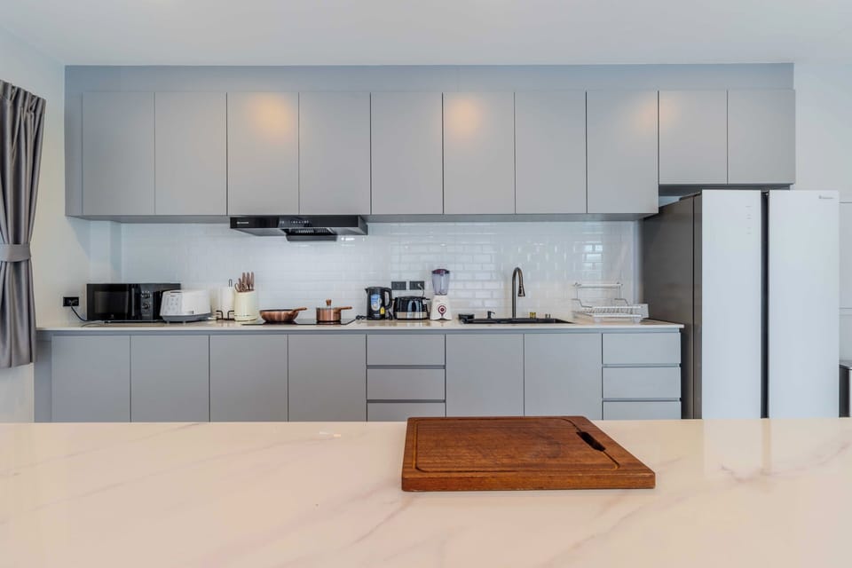 Villa, Patio | Private kitchen