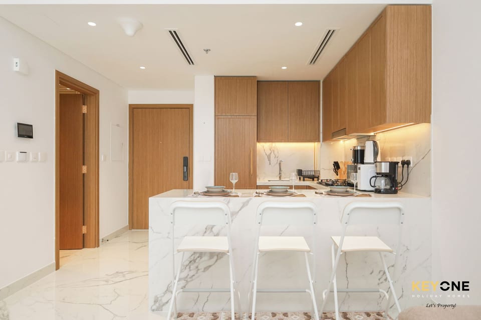 Comfort Apartment, City View | Private kitchen