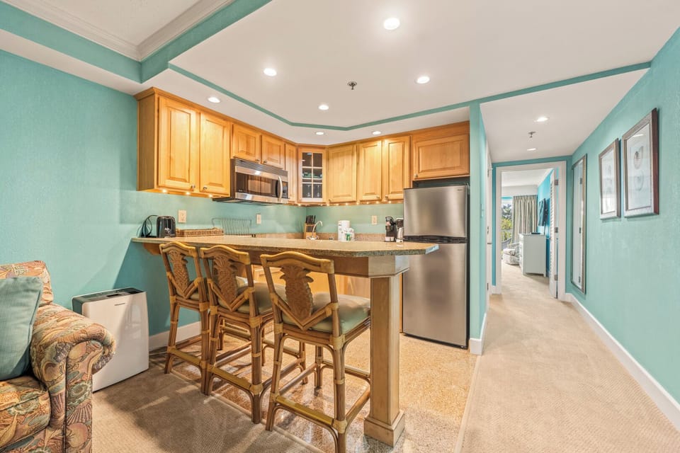 Kitchen with Bar Seating