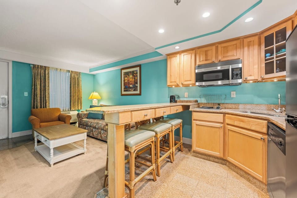 Kitchen with Bar Seating