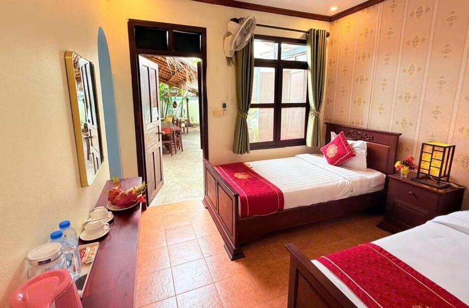 In-room safe, blackout drapes, soundproofing, free WiFi