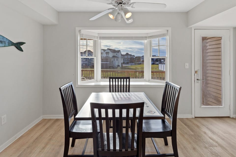 Game Table — Perfect for family game nights, puzzles, or remote work during your stay.