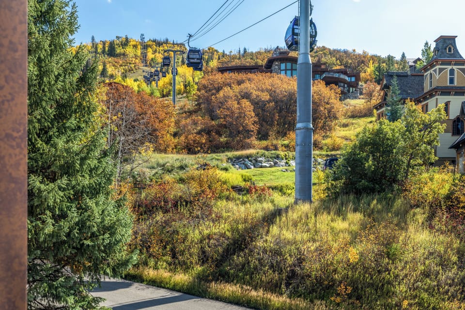 Gondola Views from Patio