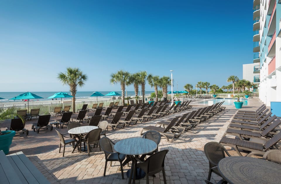 Sun Beds and Beachfront
