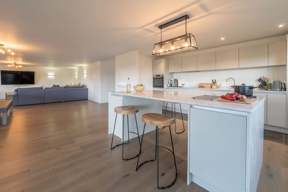 Ground floor: Open-plan living designed for shared moments