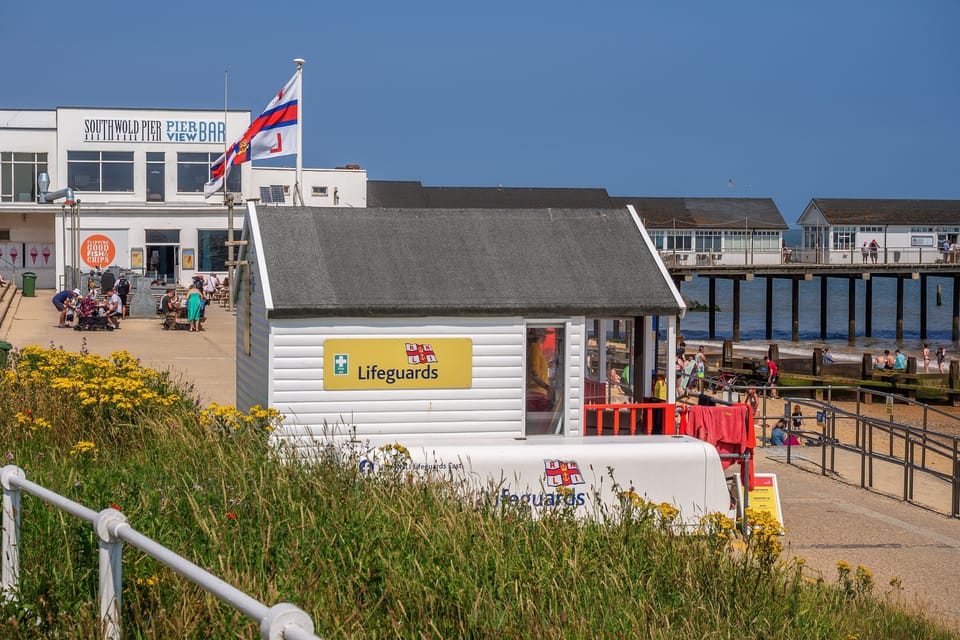 Mandalore, Henham: Southwold beach a 15 minute drive away