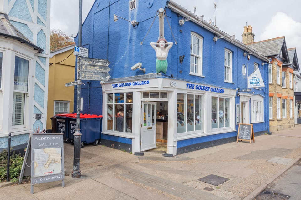 Top Step Cottage, Aldeburgh: A few steps away from the cottage