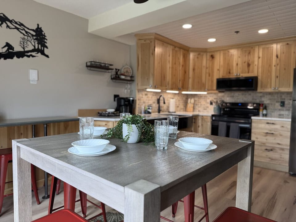 Prepare delicious meals in our fully updated kitchen