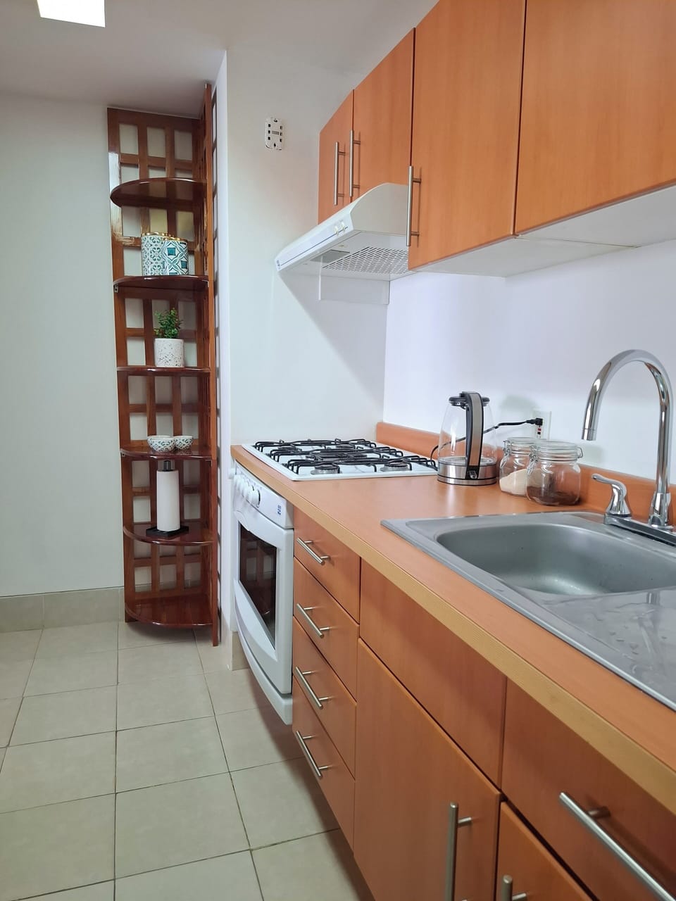 Family Apartment, Garden View | Private kitchen