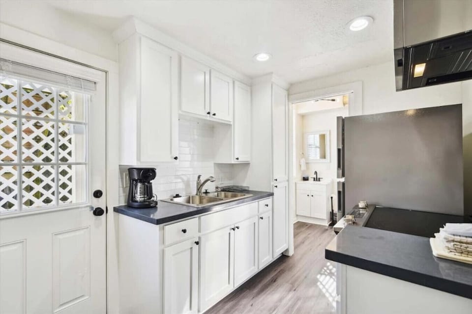 Whip up delicious meals in this charming kitchen