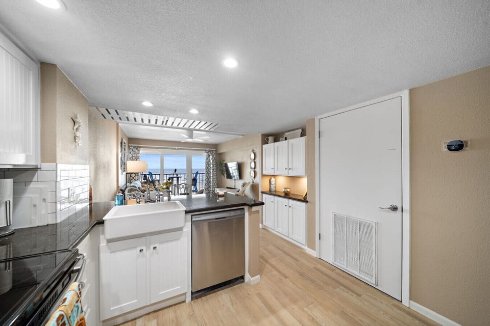 Whip up delicious meals in this charming kitchen