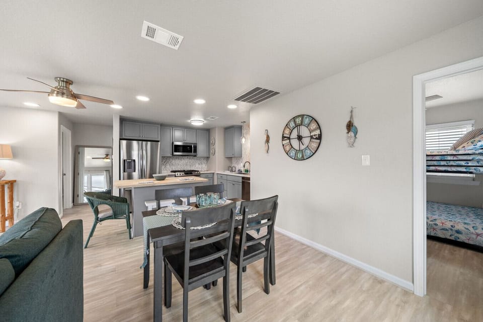 This is the main dining area of the home