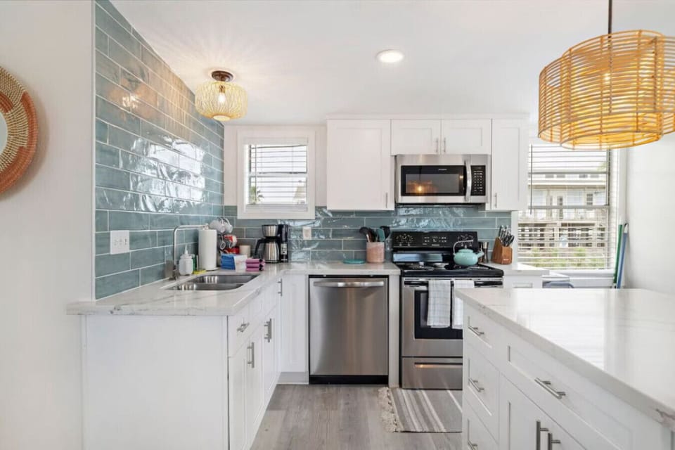 Another angle of the kitchen