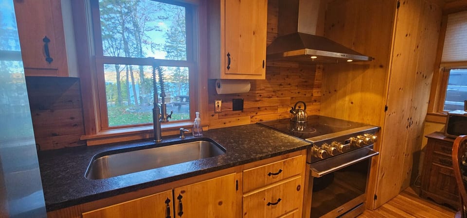 A warm and welcoming kitchen ready for your home-cooked meals.