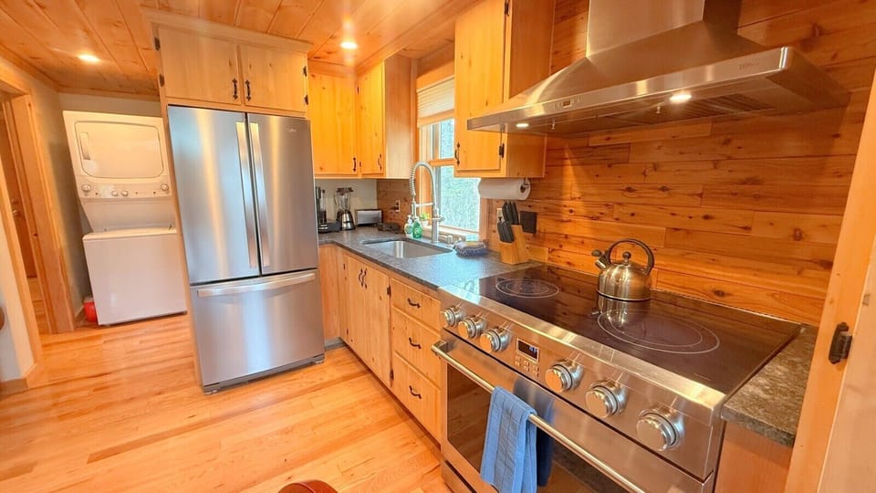 A warm and welcoming kitchen ready for your home-cooked meals.