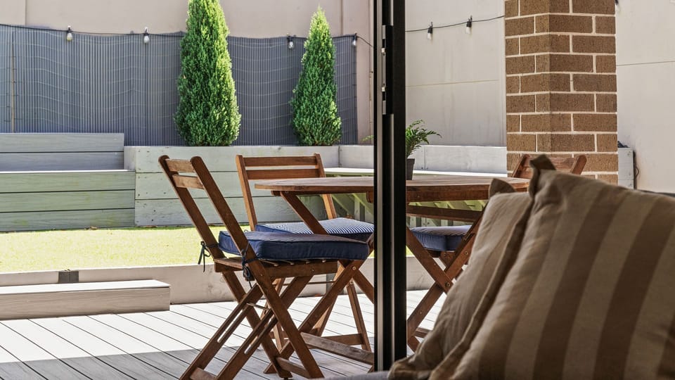 Open living area with stunning outdoor connection.