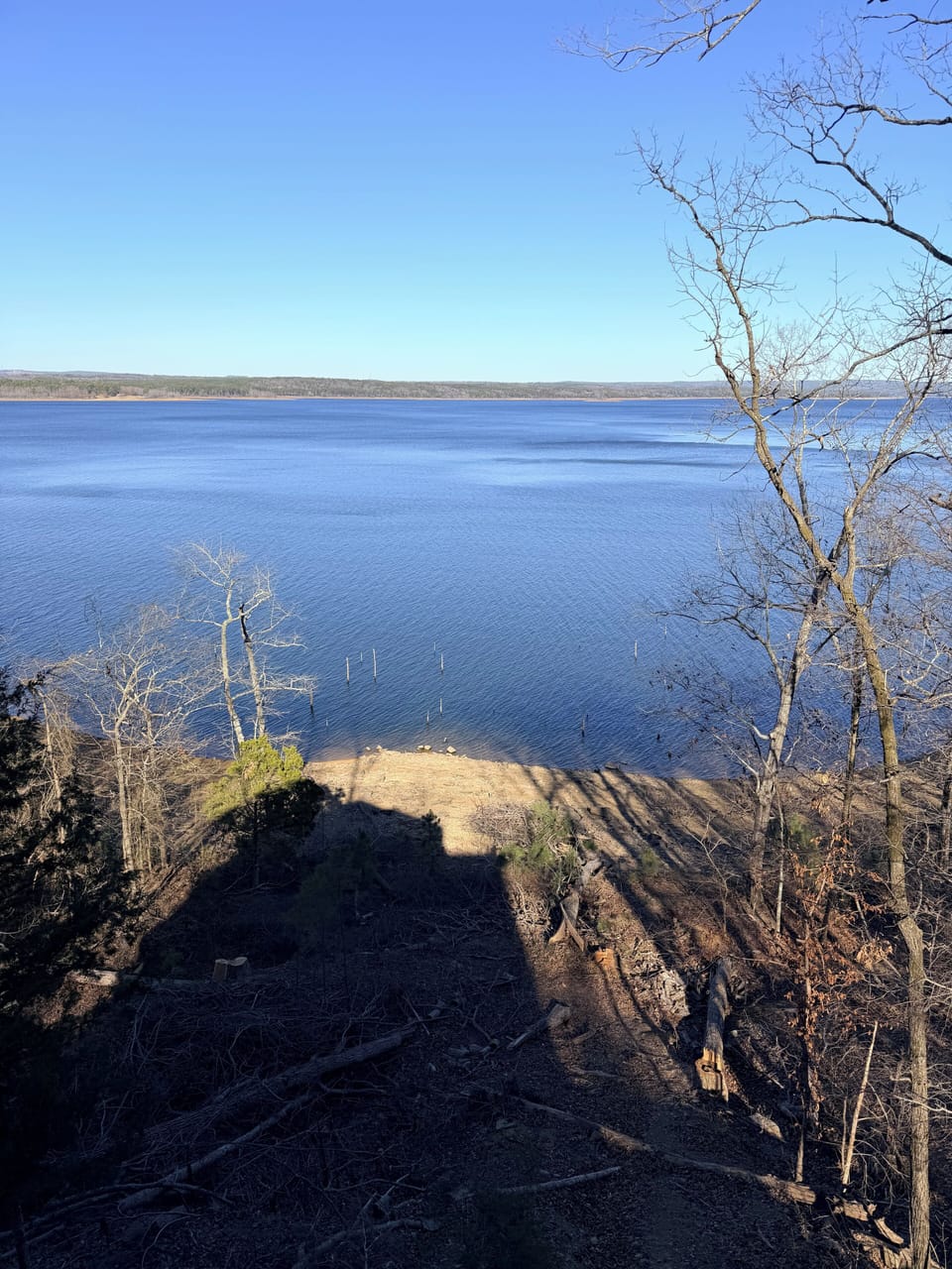 Beautiful views of Greers Ferry Lake