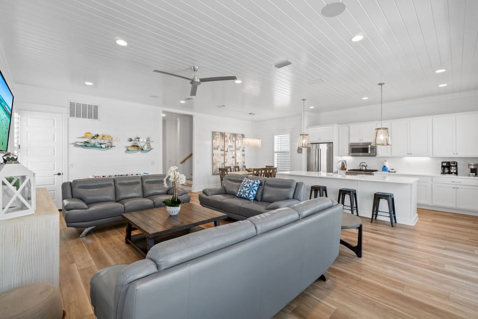 Second Floor Living Area - Balcony Access