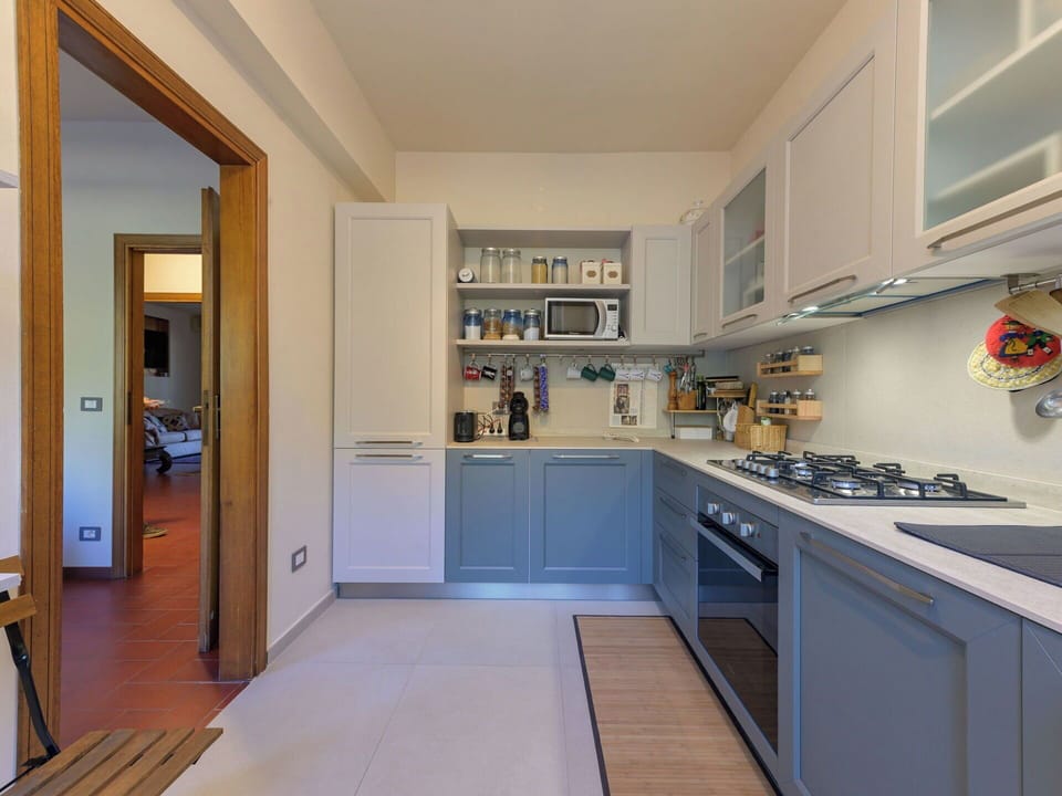 Kitchen, Kitchen Appliance, Major Appliance, Countertop, Cabinetry, Interior Design, Flooring, Furniture, Kitchen Stove, Home Appliance