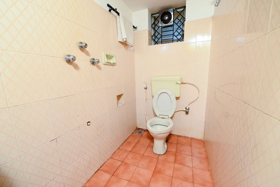 Deluxe Double Room, Pool View | Bathroom | Towels, soap, shampoo, toilet paper